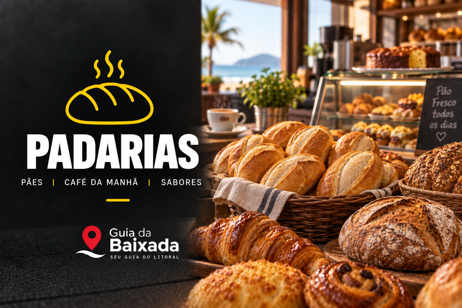 Padarias no Guia da Baixada