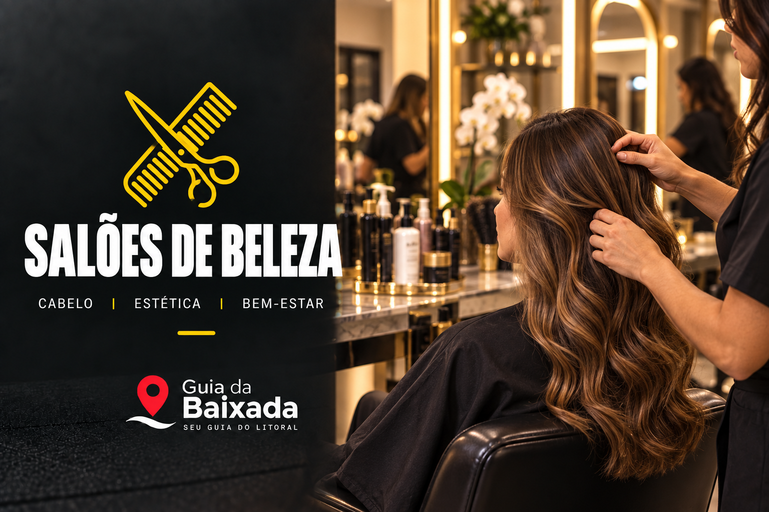 Salões de beleza no Guia da Baixada